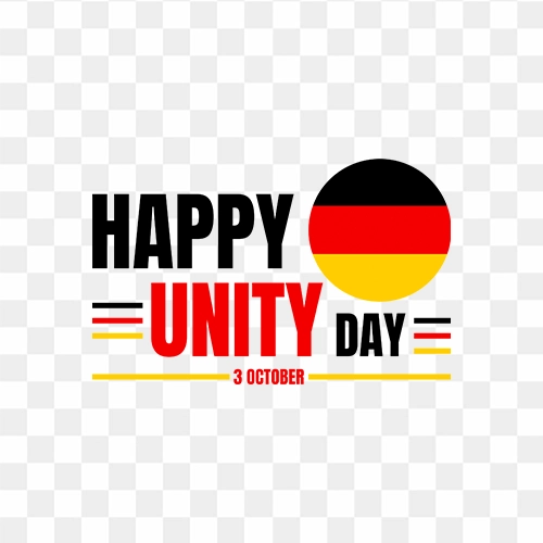 Happy Unity Day Germany Free png